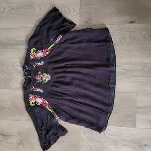 Zara flow crop top